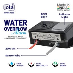 iota H-2 KIT Water Overflow Alarm (Black) image 3