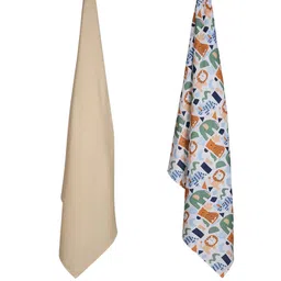 My Milestones Set Of 2 3 In 1 Muslin Swaddle Wrapper-22