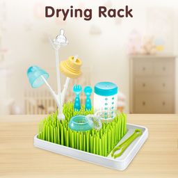 Drying Rack Free Size - White Green-image-81