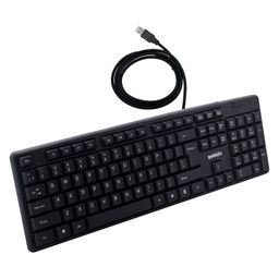 Zebion K500 Wired USB Multi Device Keyboard - Black-14