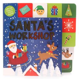 Lift-the-flap Tab Santa's Workshop By Roger Priddy - English-27