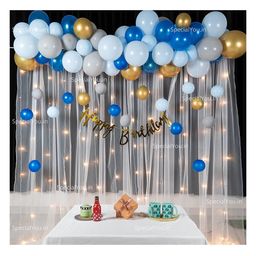 Special You Birthday Decoration DIY Combo Kit Blue & Gray Theme with  Blue- Pack of 76 Items-image-19