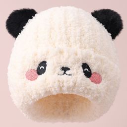 Babyhug Woolen Cap with Applique - White-image-44