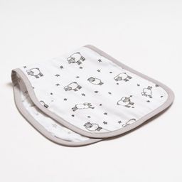 Aariro Organic Cotton Burp cloth Counting Sheep-10