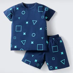 Nite Flite Unisex Kids Printed Night suit-image-27