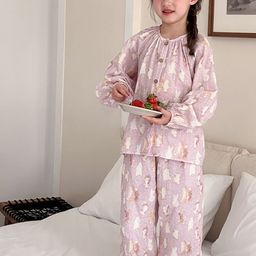 LULU & SKY Girls Printed Night suit-picture-54