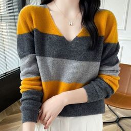 StyleCast Women Striped Pullover Sweater-picture-14