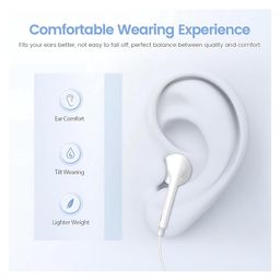 GEARZTOUCH iSHOT Wired Earphone with Powerful HD Mic for Clear Sound, in-Line Volume Controller & Noise Cancellation image 4