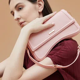 CODE by Lifestyle PU Structured Handheld Bag with Bow Detail image 2