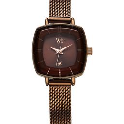Fastrack Women Dial & Bracelet Style Straps Analogue Watch FV60058QM01-17