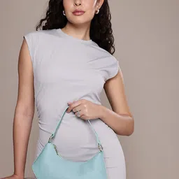 French Connection Structured Hobo Bag-49
