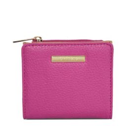 Caprese Pink Solid Bi-Fold Wallet for Women-picture-28