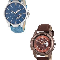 WM Men Set of 2 Analogue Watches DDWM-044-35kjo-0
