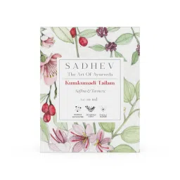 Sadhev Pure Kumkumadi Tailam Face Serum - Saffron & Turmeric-picture-9