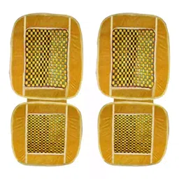 Auto Pearl 2VBS2B92 Polyester, Cotton Vehicle Seating Pad For Mahindra KUV 100 Beige, 2 pc-image-38