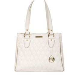 FLYING BERRY Off-White Quilted Handheld Bag-31