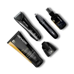 MENHOOD Up-Down Package 2.0, The Nosar-Nose & Ear Hair Trimmer & More, Grooming Kit (Green Apple)-image-95