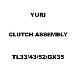 Yuri Clutch Assembly Spare for Brush Cutter TL33/43/52/GX35-1