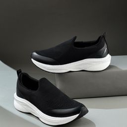 Campus Men Mesh Slip-On Walking Non-Marking Shoes-image-66