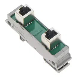 Wago INTERFACE MOD, RJ45 RCPT-RJ45 RCPT, 1.5A, 289-172-47