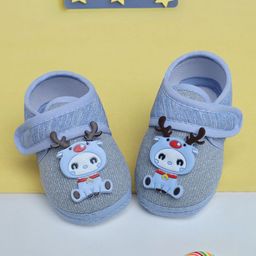 Baby Moo Boys Cotton Booties-image-9