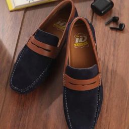 ID Men's Navy Casual Loafers-picture-42