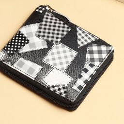 SAMTROH Unisex Printed Zip Around Wallet-1