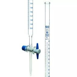 SSU 50 ml Clear Borosilicate Glass Burette Pack of 6 Pcs-image-70