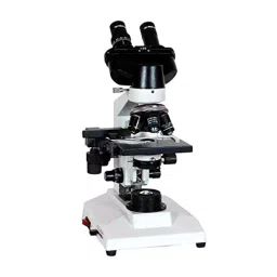 SSU 4 x 4 x 4 cm White and Black Binocular Research Microscope-37