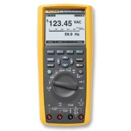 Fluke DMM, HANDHELD, AUTO/MANUAL, 10A, 1KV, FLUKE 289/EUR-23