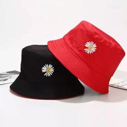Infispace Men Red Embroidered Bucket Hat-43