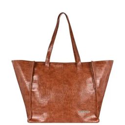 Bagsy Malone Tan Textured Large Tote Handbag-97