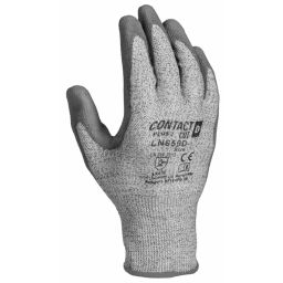 Liscombe Contact Cut D Yellow HPPE/Nylon/Glass Cut Resistant Gloves Size 10 Polyurethane Coating, LN659-10-image-48