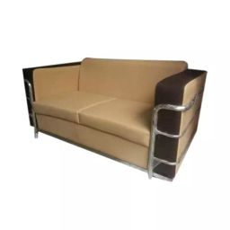 Modern India Seating MISSF9 2 Seater Leatherette Office Sofa , Beige/Black-image-29