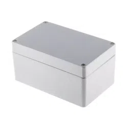 RS PRO Grey Die Cast Aluminium Enclosure, IP66, Grey Lid, 160 x 100 x 81 mm Model No 7608989-image-87