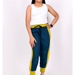 BAESD Girls Colourblocked Mid-Rise Joggers-picture-37
