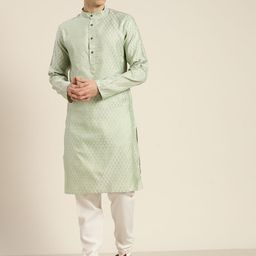SOJANYA Ethnic Motifs Regular Kurta with Churidar-29