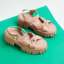 Ginger by Lifestyle Women's Pink Ankle Strap Sandals-picture-6