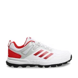 Adidas Men's Cririse V2 White Cricket Shoes-image-9