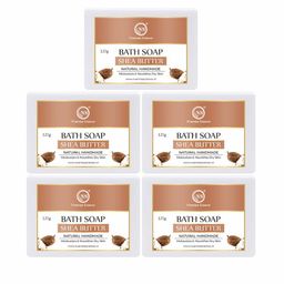 Nuerma Science Set Of 5 100% Natural Shea Butter Bath Soap - 125 gm Each-23