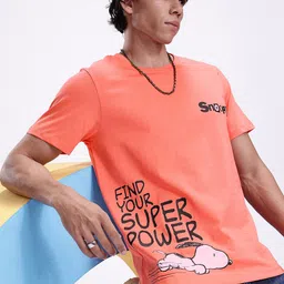 Kook N Keech Snoopy Printed Pure Cotton T-shirt-image-53