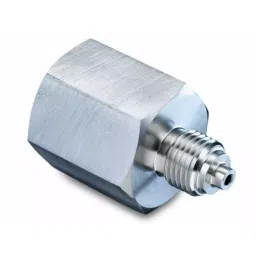 Bourdon Connector, G 1/2 Female, For Use With Pressure Gauges, ARIN220L-46