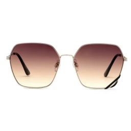 bebe Brown Hexagon Sunglasses for Women-image-75