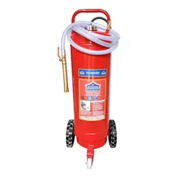 Eco Extinguisher 50 Kg Dry Powder DCP Trolly Mounted Type Red-picture-40