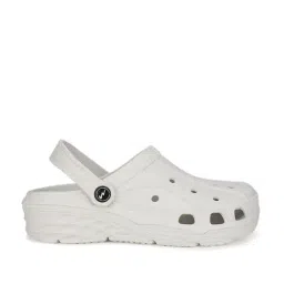 Campus Men's Off White Back Strap Clogs-image-90