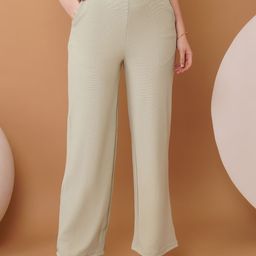 Chemistry Women Original Straight Fit High-Rise Trousers-picture-29