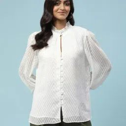 aarke Ritu Kumar White Top-image-37
