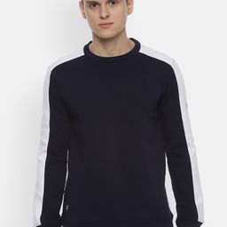 Allen Solly Sport Men Black Solid Sweatshirt-image-79