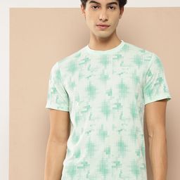 Alcis Men Printed Slim Fit T-shirt-image-69