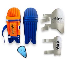 Airic Premium Leg Guard, Groin Guard, Arm & Thigh Cricket Guard Combo-picture-27